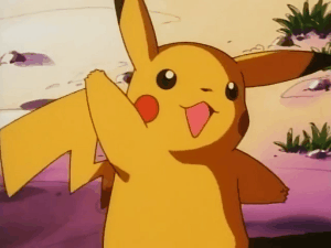 When Pikachu waves, we all wave.